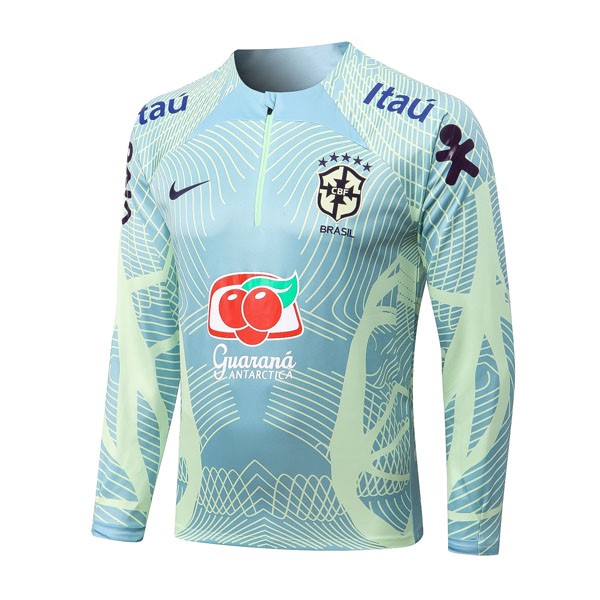 Sudadera De Training Brasil Top 2023 Verde 2